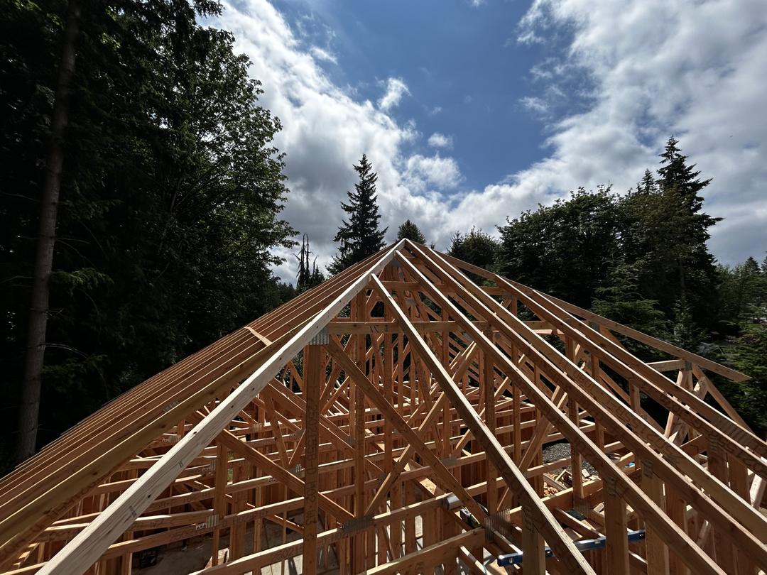 Detached backyard ADU construction by AMH Construction