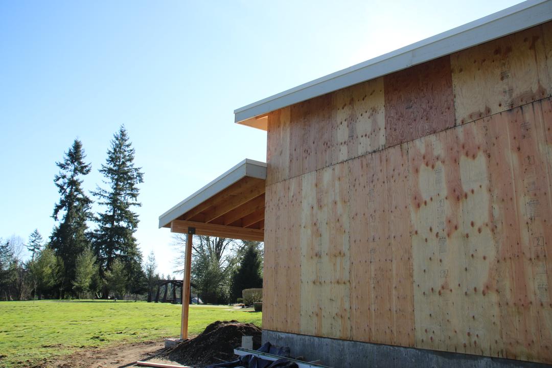 Completed detached ADU exterior