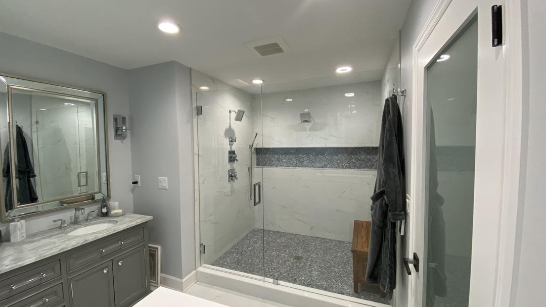 Bathroom waterproofing and prep work