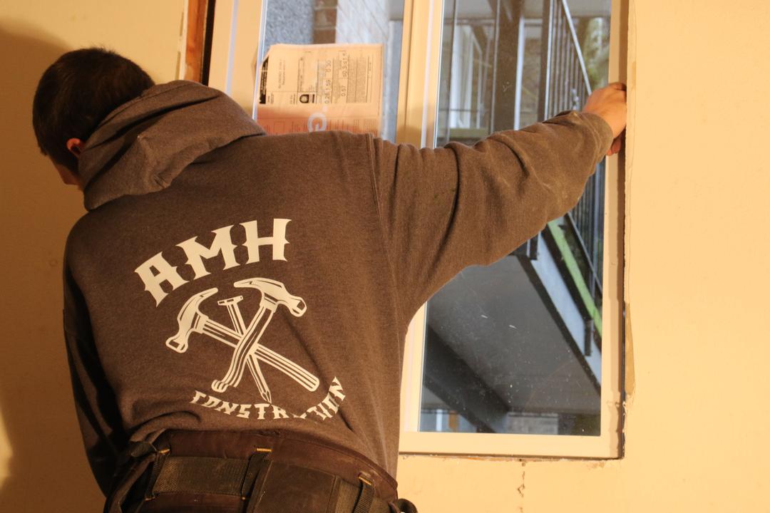 Inspection behind window trim during replacement