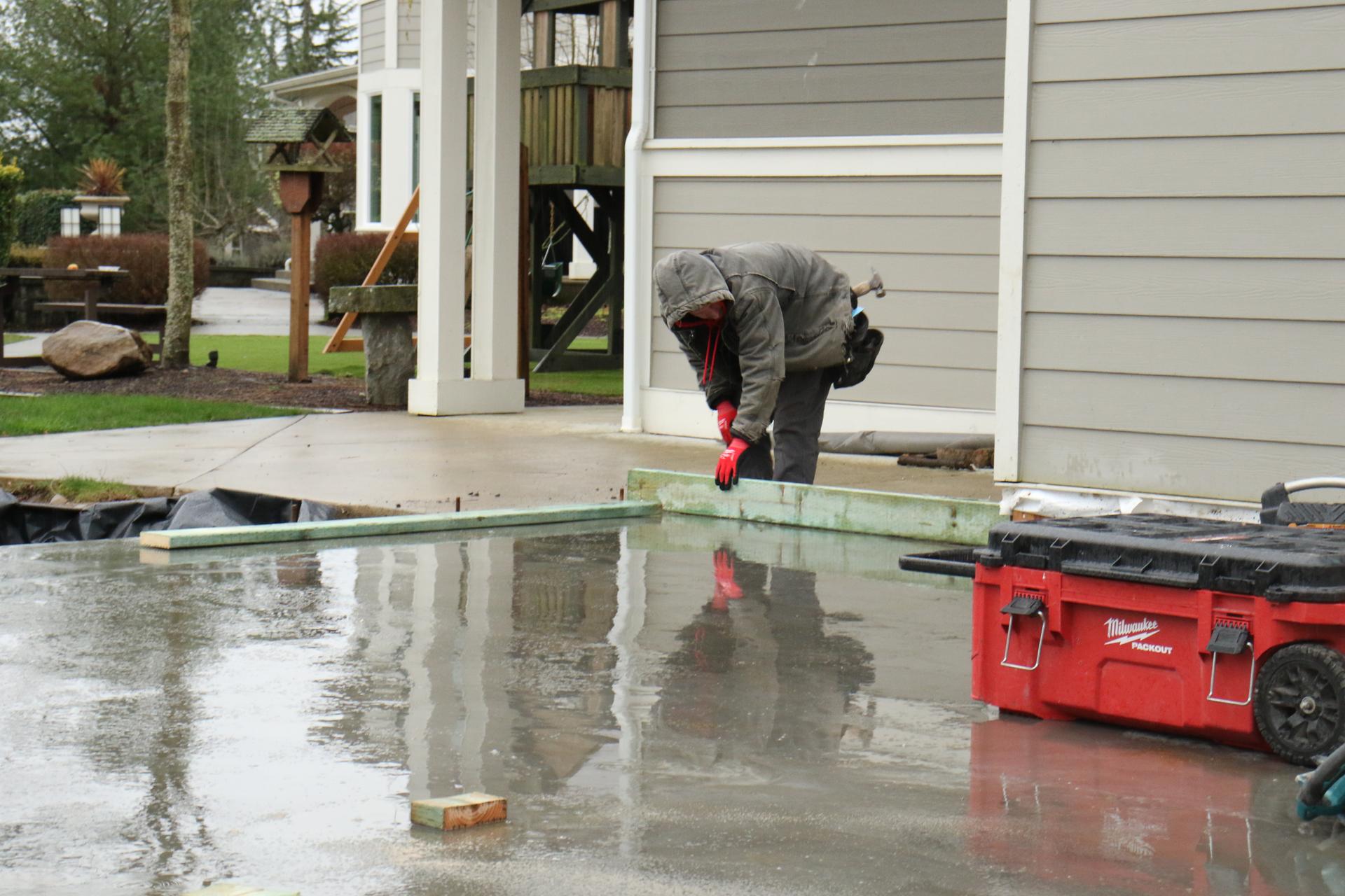 Finished exterior project detail